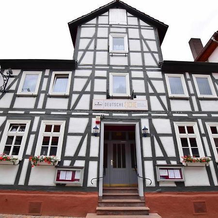 Landhotel Restaurant Deutsche Eiche Grebenstein Exterior foto