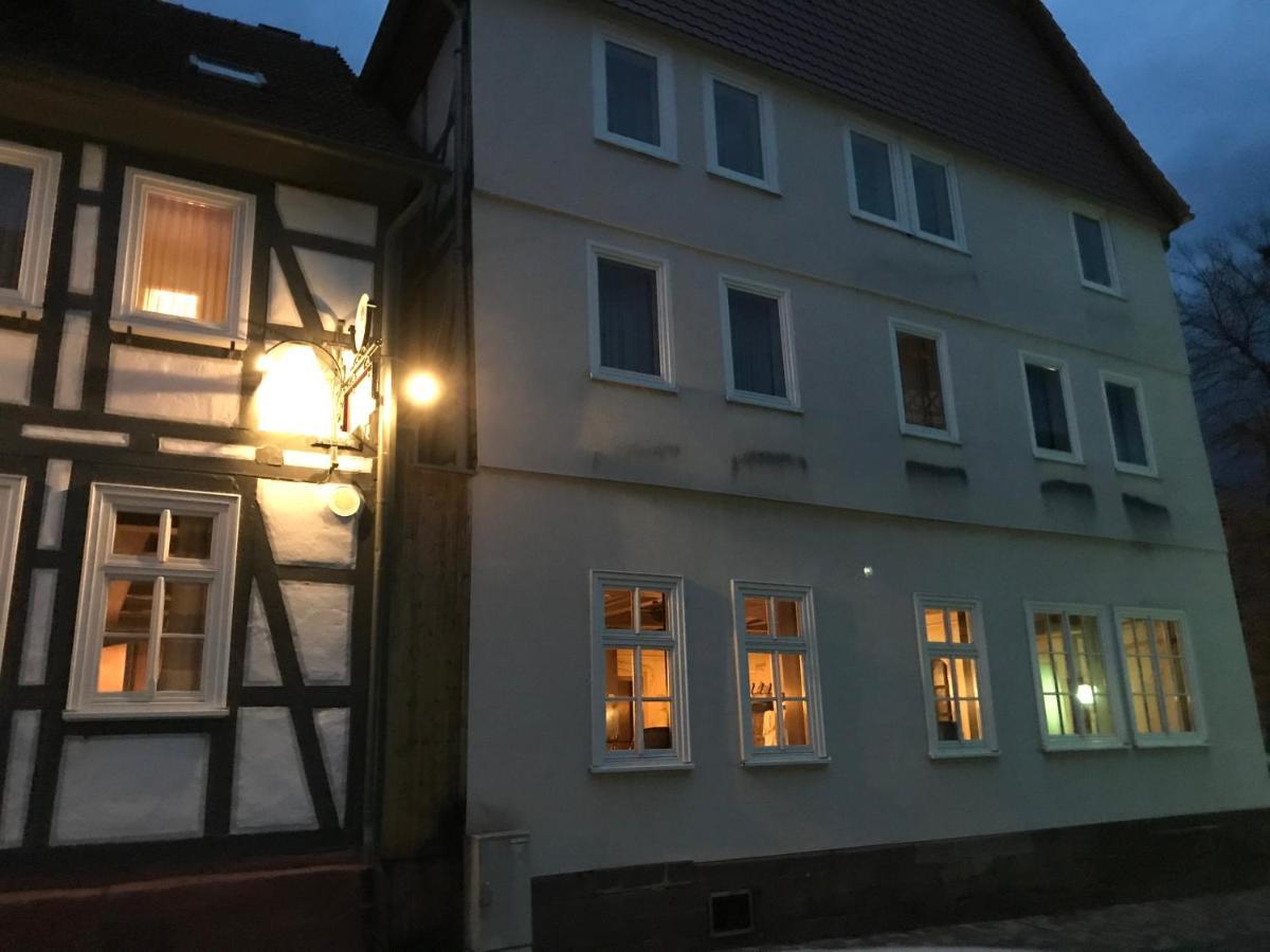 Landhotel Restaurant Deutsche Eiche Grebenstein Exterior foto